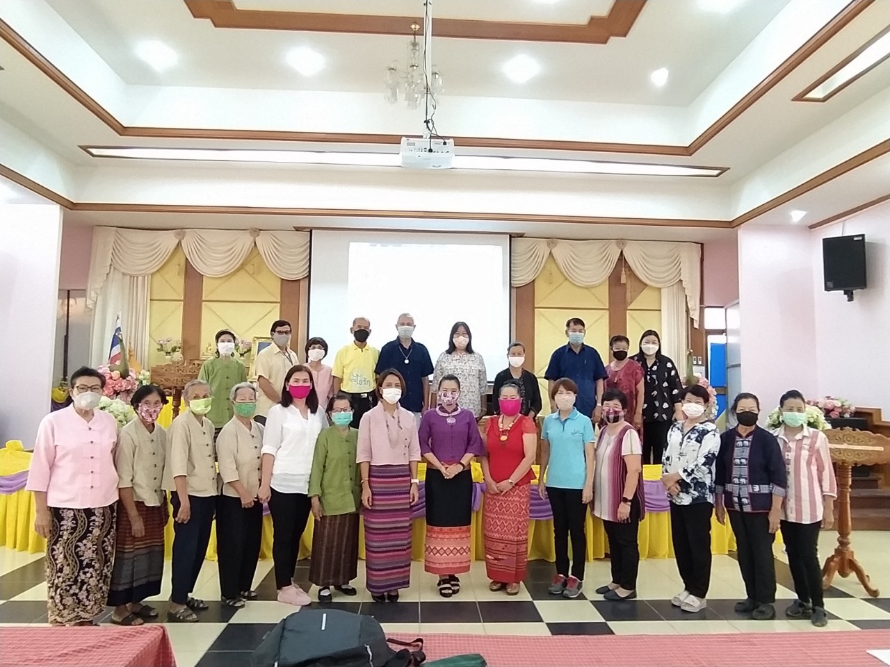 กิจกรรมป้องกัน COVID-19 สานพลังผู้สูงอายุเพื่อคนทุกวัย