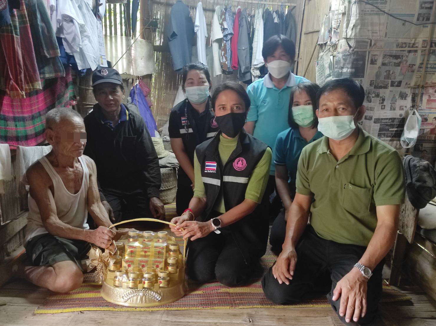 ลงพื้นที่เยี่ยมผู้สูงอายุกลุ่มเปราะบาง ตำบลหัวเมือง อำเภอเมืองปาน จังหวัดลำปาง 