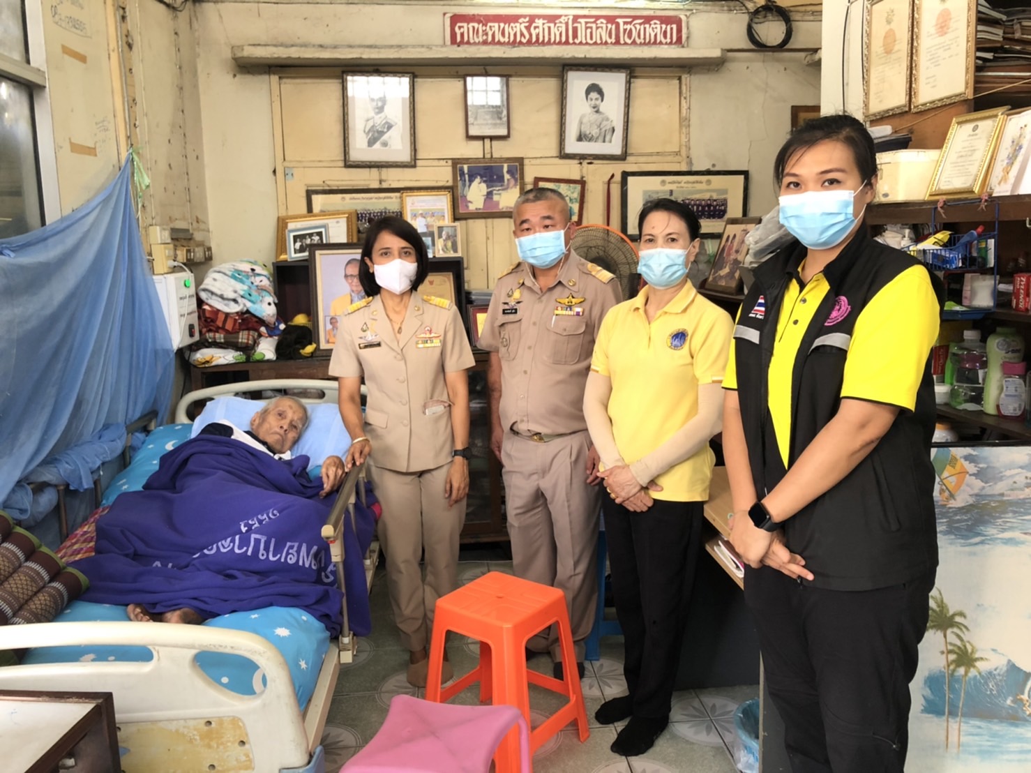 ลงพื้นที่เยี่ยมบ้าน ปราชญ์แห่งเขลางค์นคร