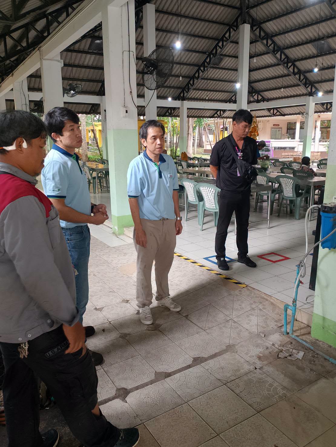 บริษัท ปูนซีเมนต์ไทย (ลำปาง) จำกัด เข้าสำรวจตรวจสอบสภาพปัญหาระบบน้ำประปา เพื่อวางแผนแก้ไขระบบน้ำประปา